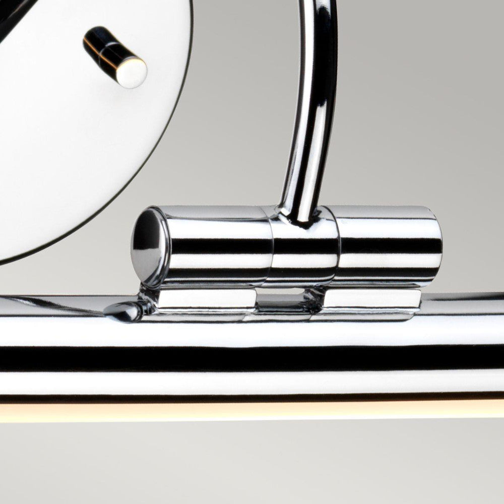 Close up of the adjustable light adapter