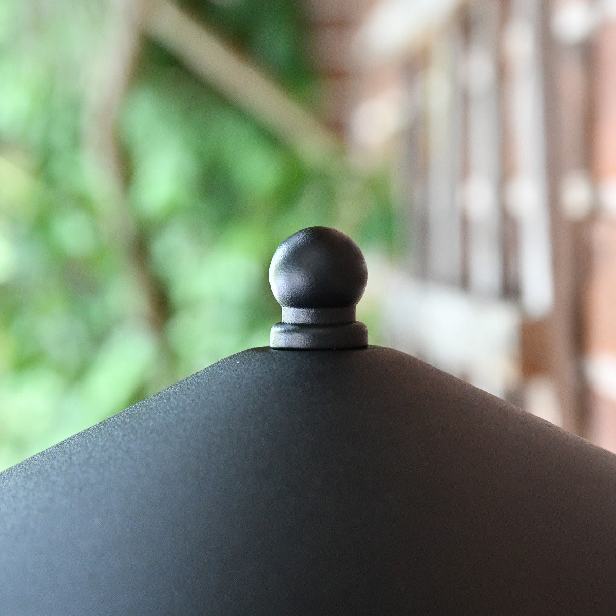 Classic Black Bottom Fix Cylindrical Porch Light