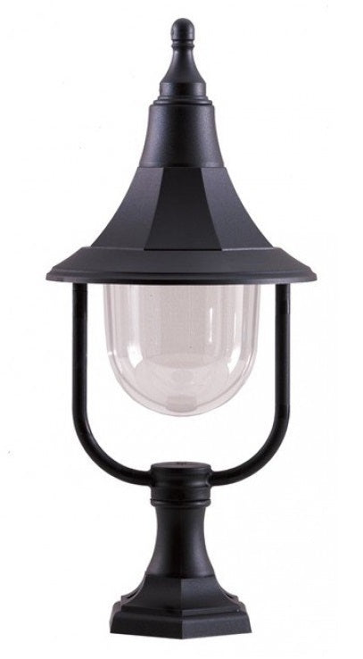 Classic Black Conical Pillar Light