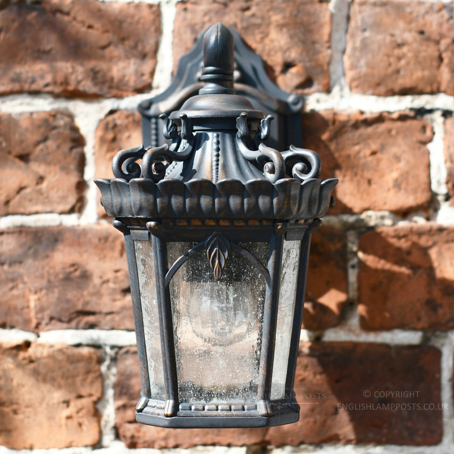 Classical Porch Lantern With Decorative Detailing