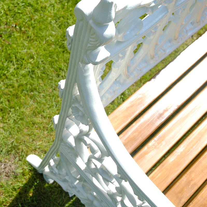 Close Up Cast Aluminium Large Bench