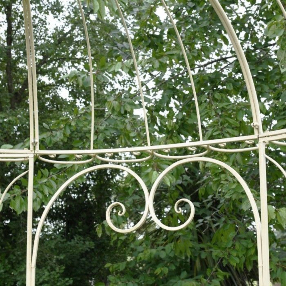 View of the coiled entranceway 