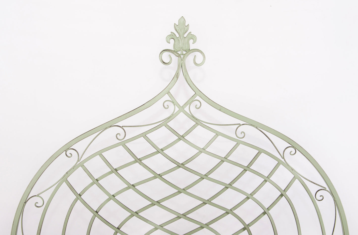 Close up green Bench