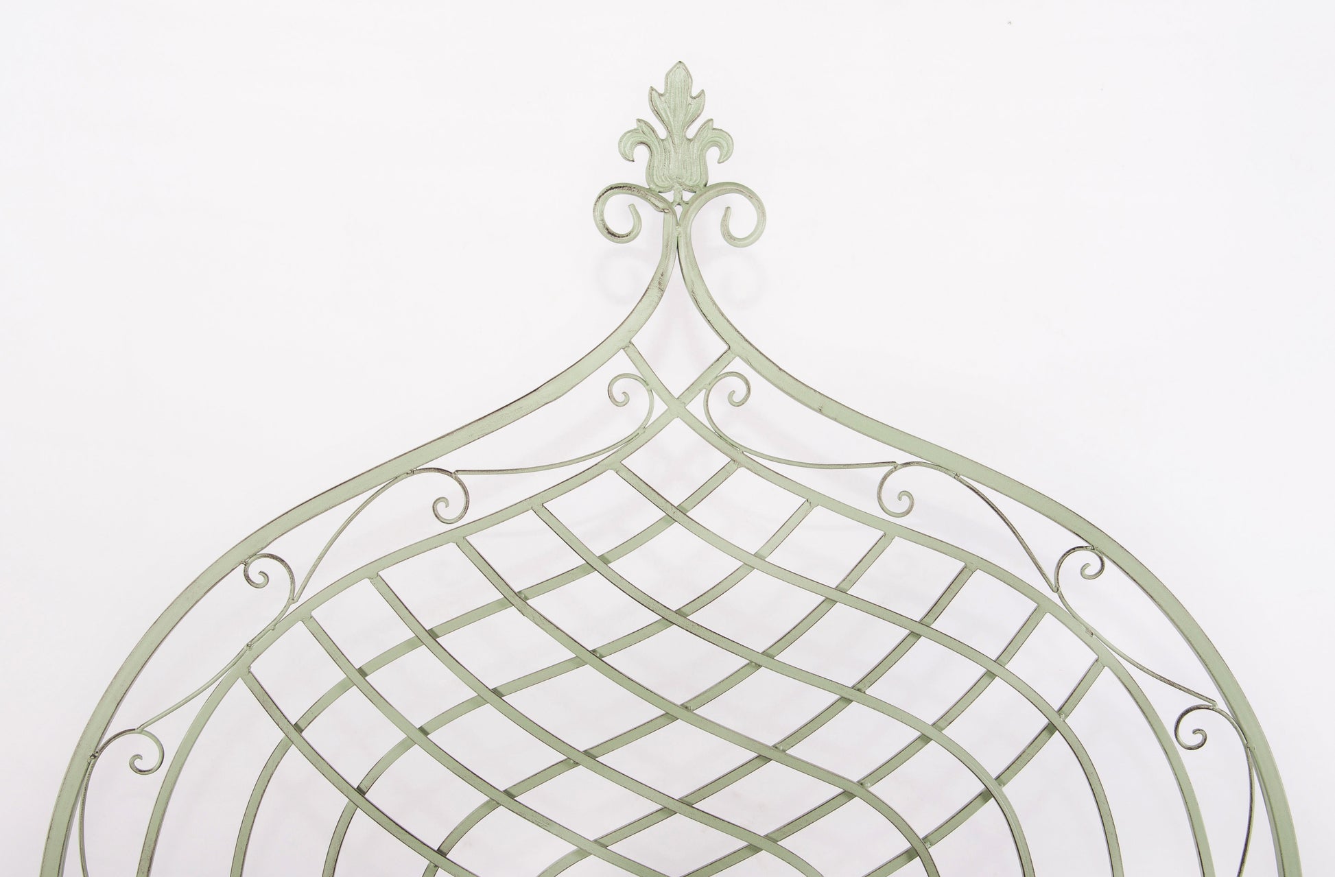 Close up green Bench