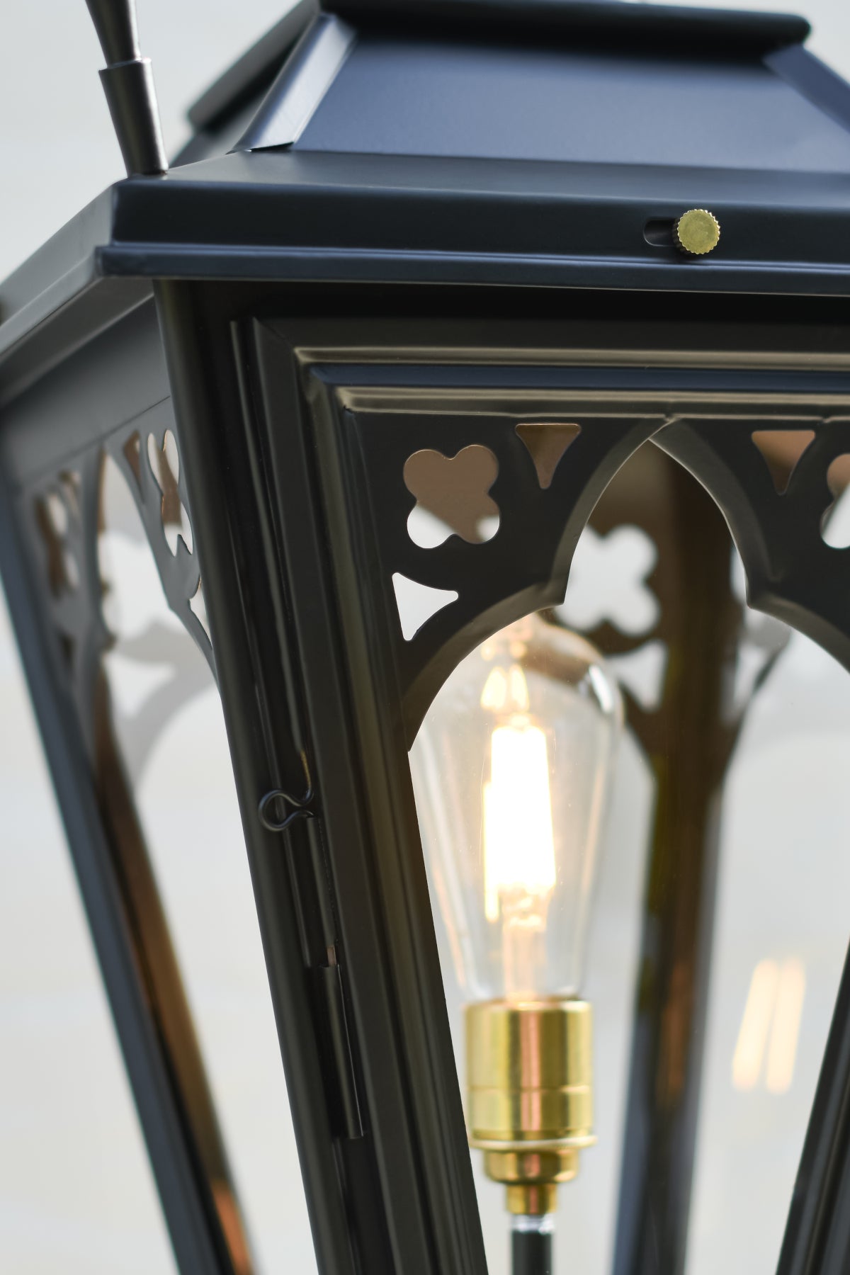 Close up of the Gothic framework