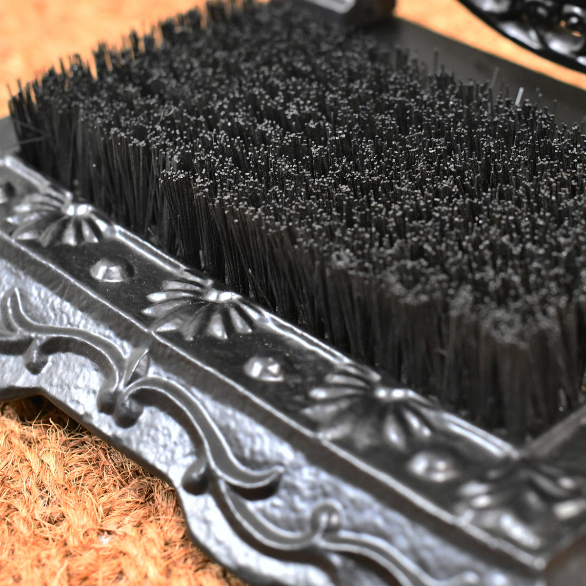 Close up of the brush