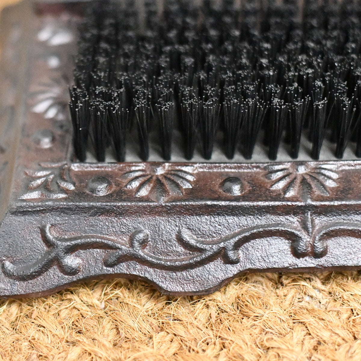 Close up of the traditional motifs