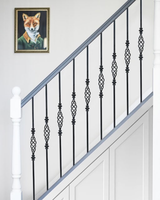 'Conishead' Basket Stair Spindle - thumbnail