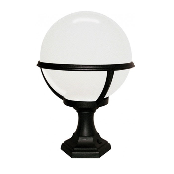 Contemporary Globe Pillar Light
