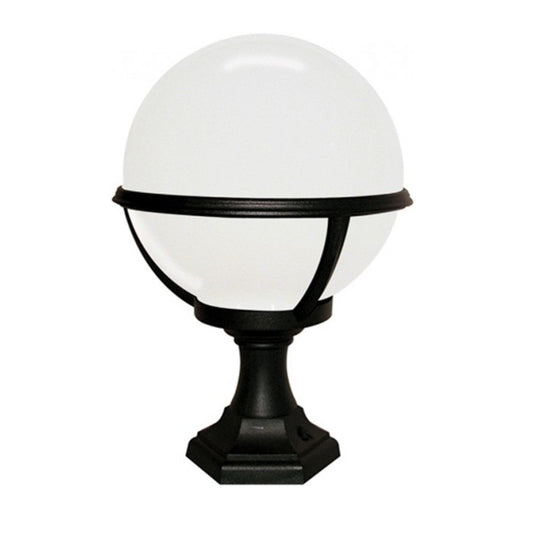 Contemporary Globe Pillar Light