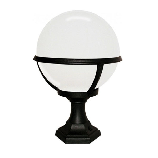 Contemporary Globe Pillar Light