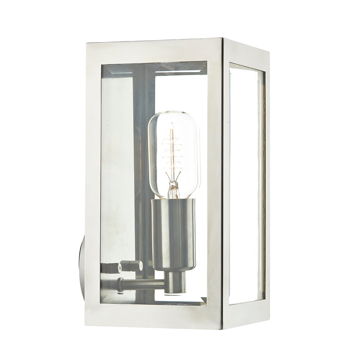 Stainless steel square wall light