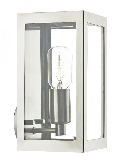 Stainless steel square wall light
