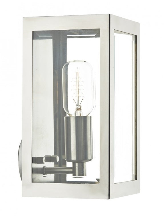 Contemporary Square Flush Fitting Exterior Wall Light