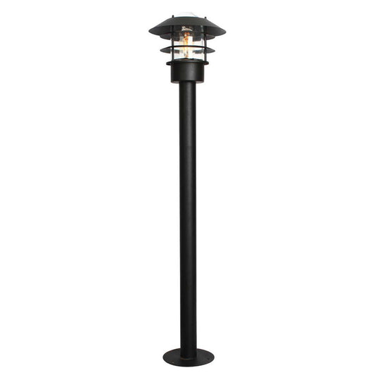 Contemporary 'Taymouth' Black Pillar Light