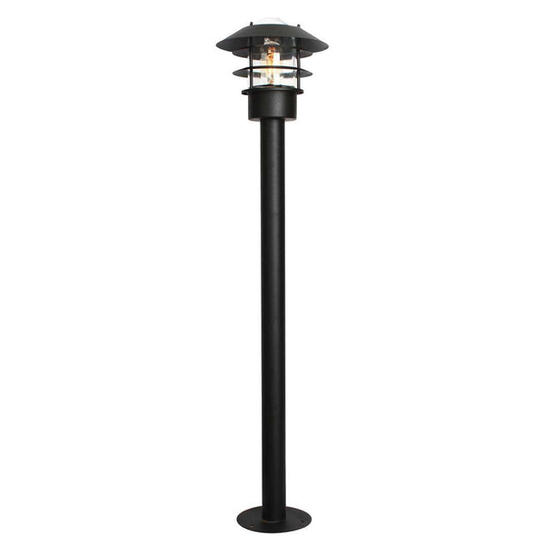 Contemporary 'Taymouth' Black Pillar Light