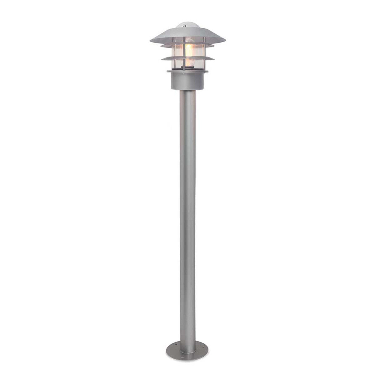 Contemporary 'Taymouth' Silver Pillar Light