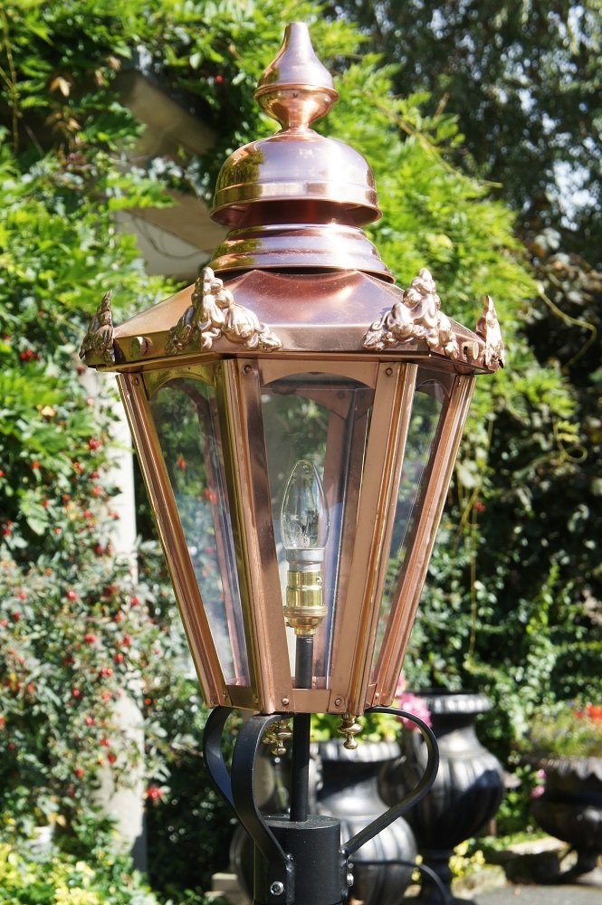 Copper Outdoor Low Level Light