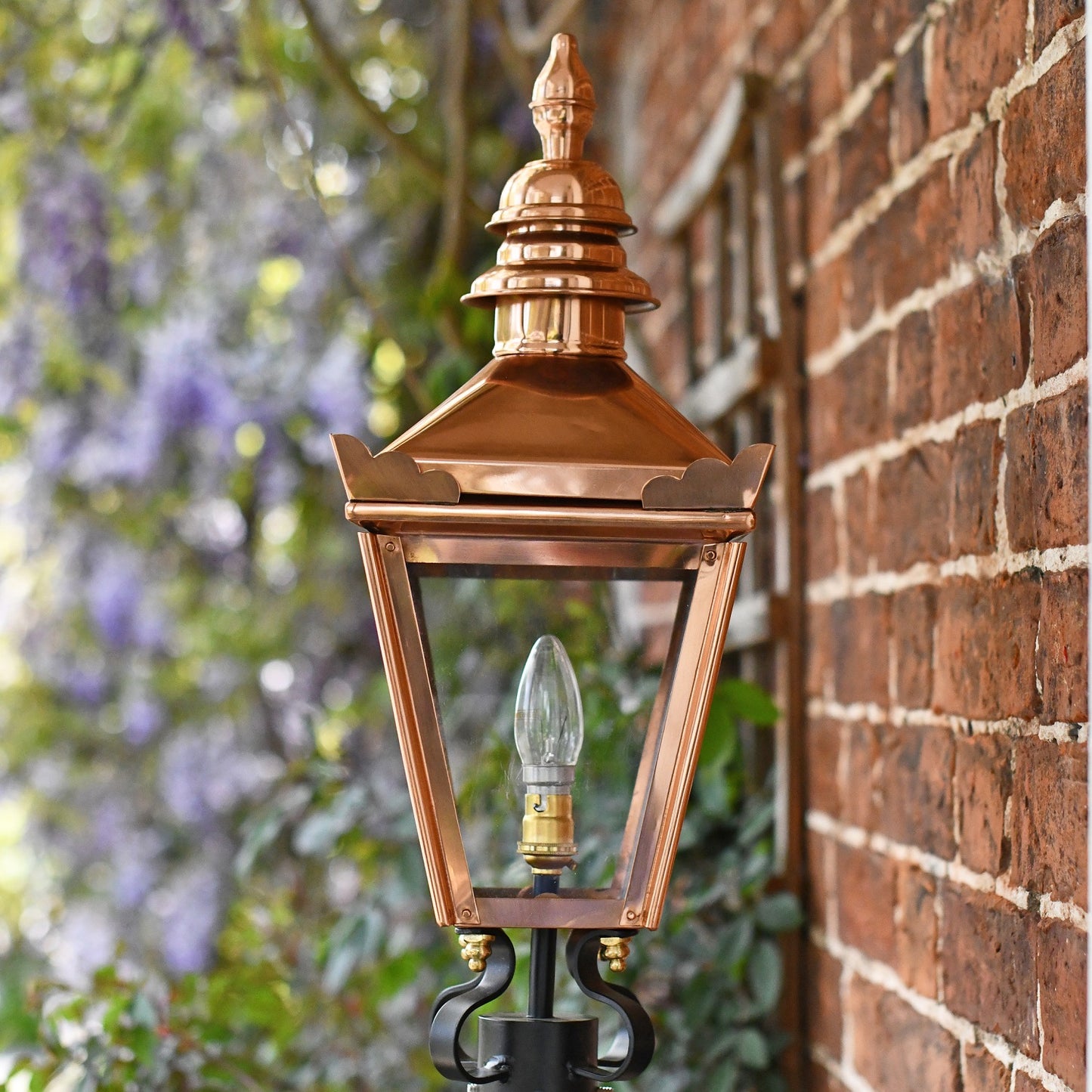Copper Kensington Lantern Top