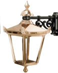 Copper Top Fix Victorian Lamp Post