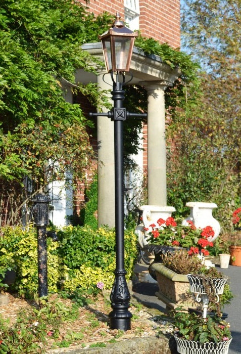 Copper Victorian Garden Lamp Post 2.7m