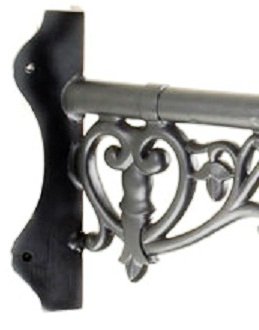 Ornate corner bracket fixing points