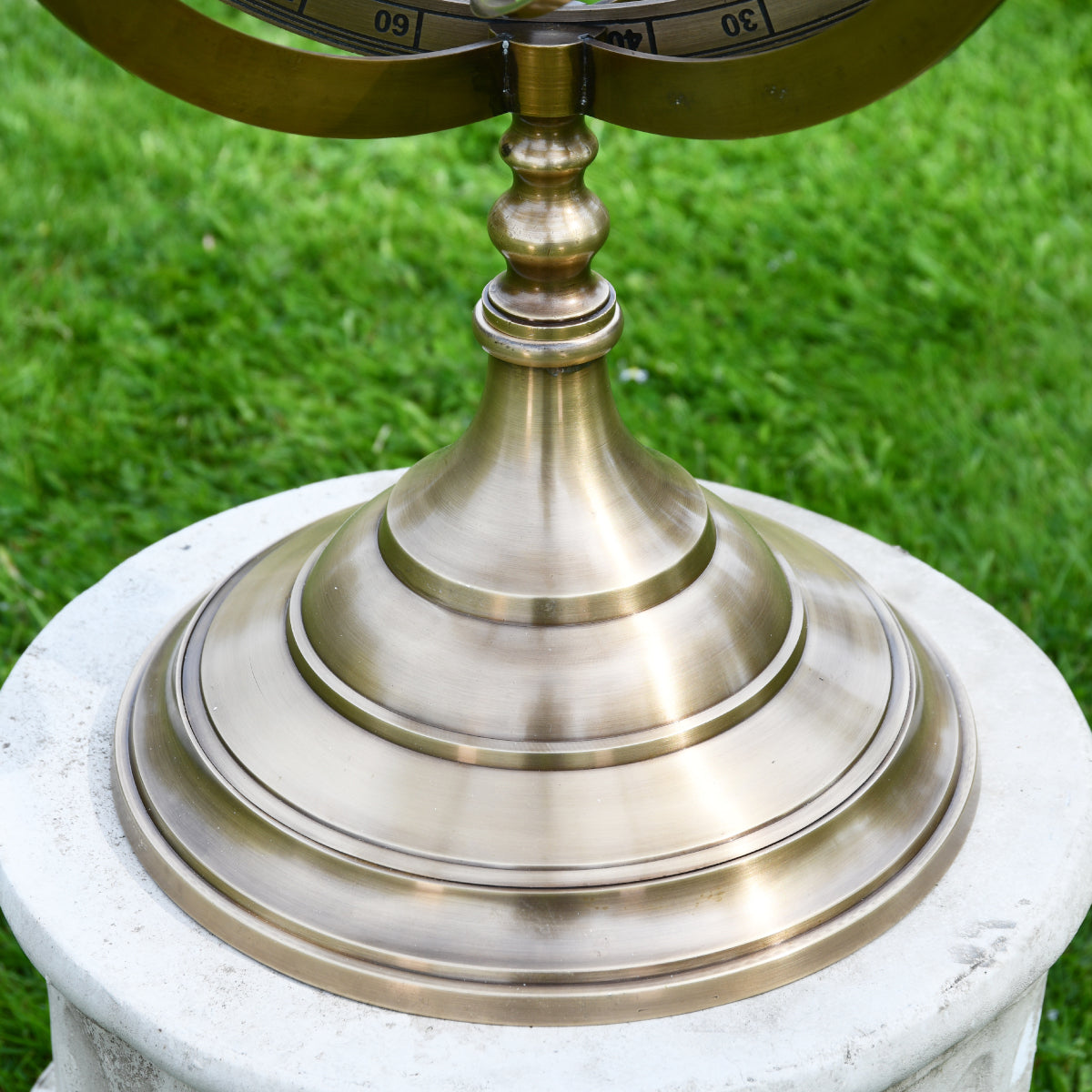 View of the tiered base