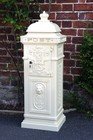 'The Lincoln' Black Freestanding Pillar Box