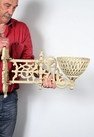 Shabby Chic Victorian Hanging Basket
