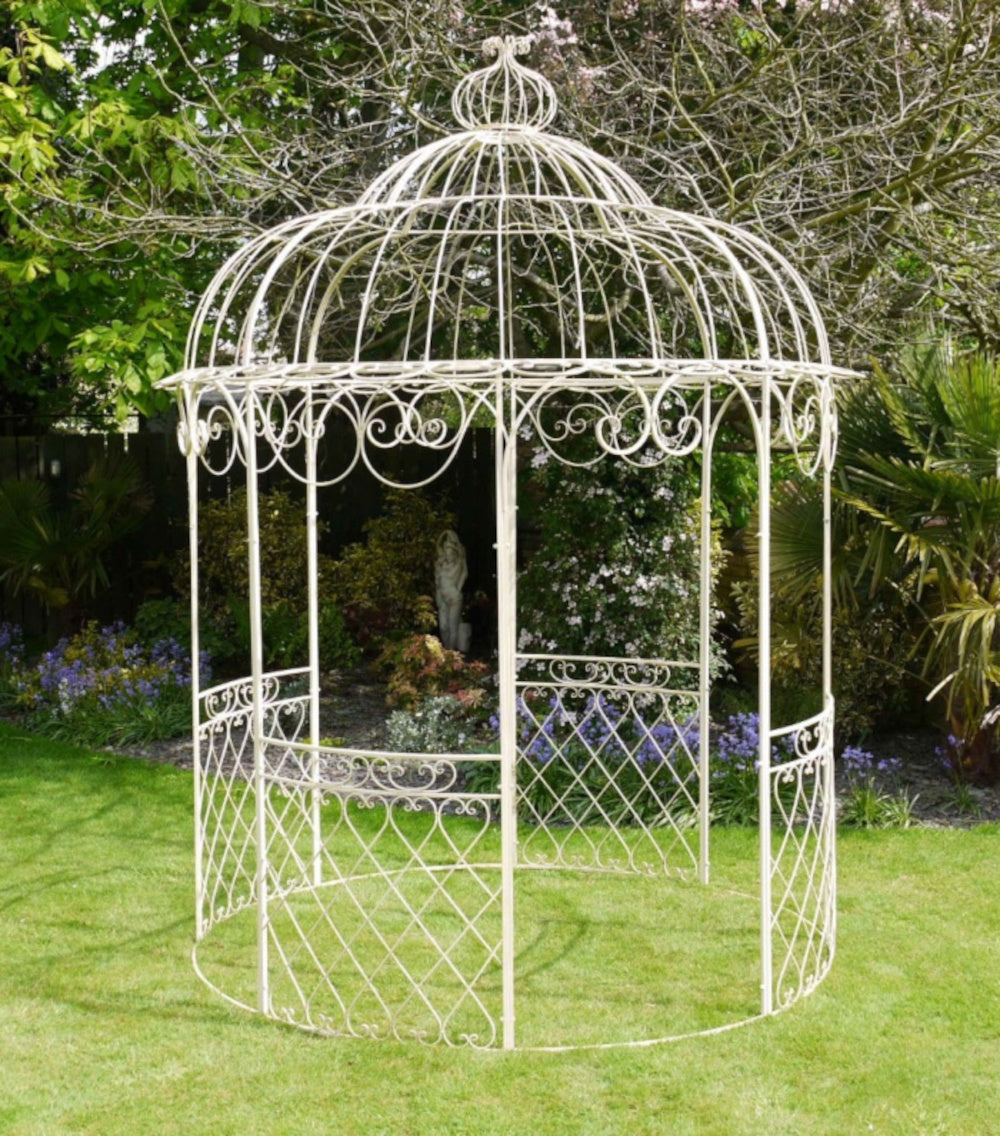 'The Lyndhurst' Garden Gazebo in cream