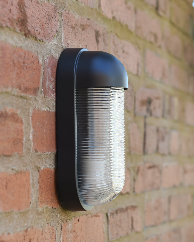 Side view of the modern wall light