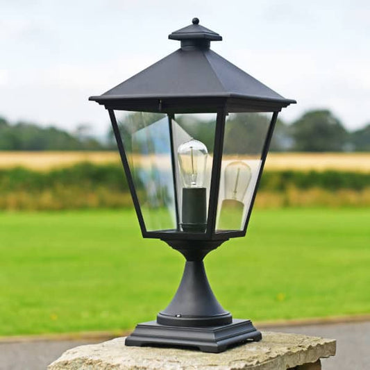 'Crichel' Victorian Entrance Pillar Light - thumbnail