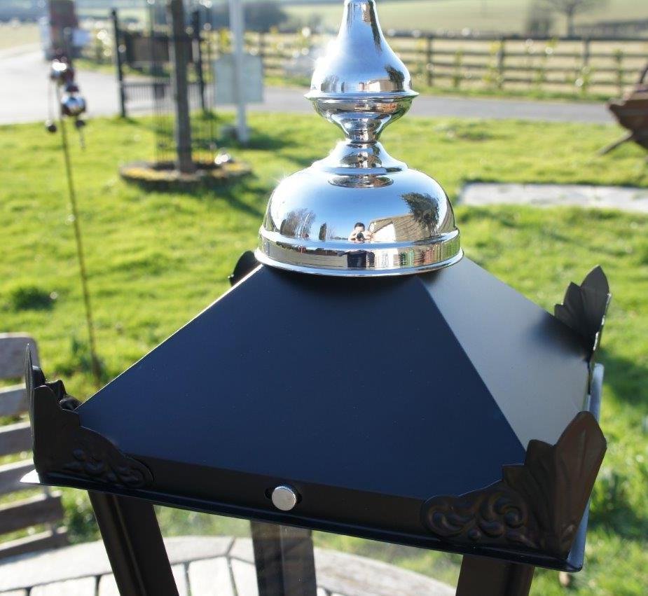 Customized chrome lantern spinnings