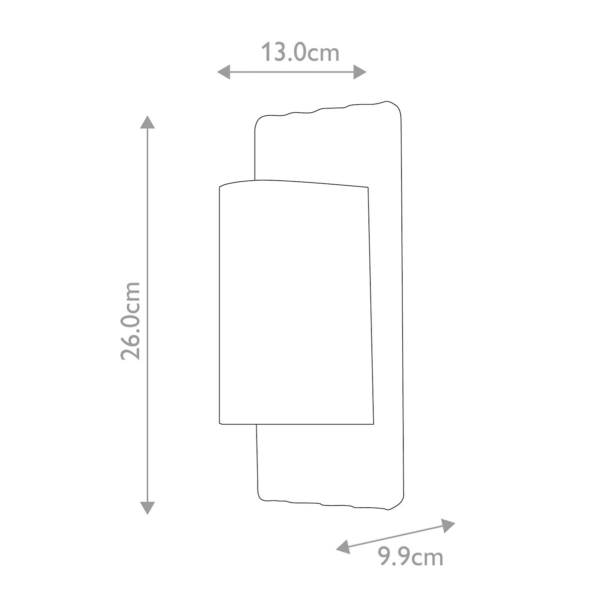 dada wall light sizes