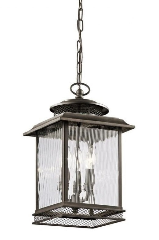 Dappled Glass Nautical Style Chain Lantern