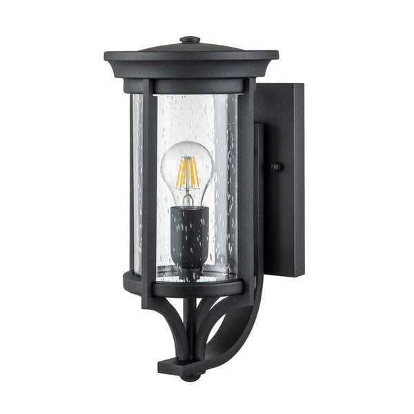 'Derwent' Small Black Art Deco Wall Light