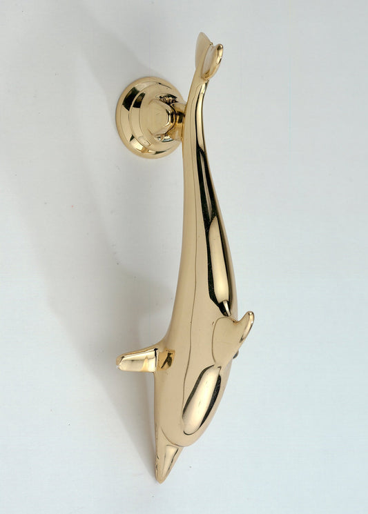 Dolphin door knocker