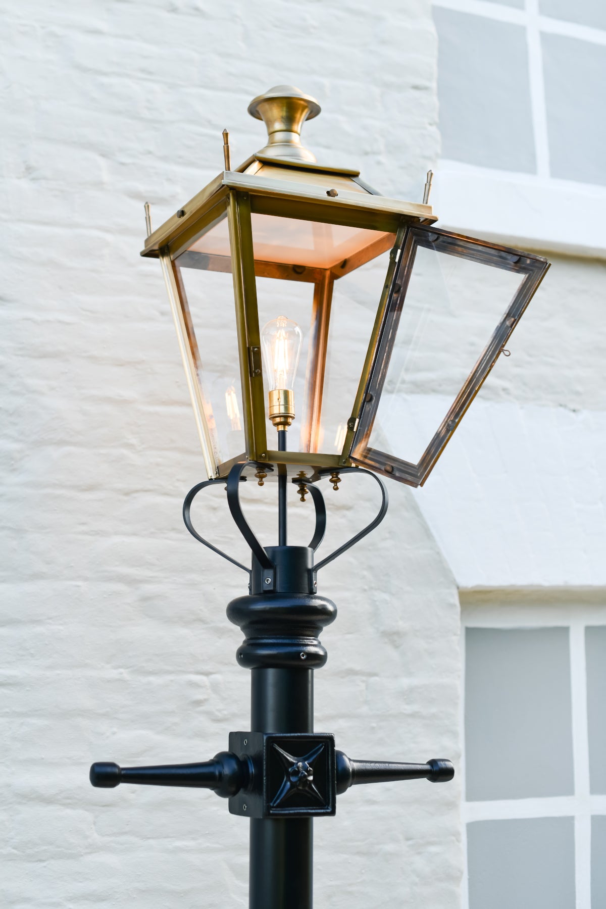 Door open on the 'Dorchester' lantern