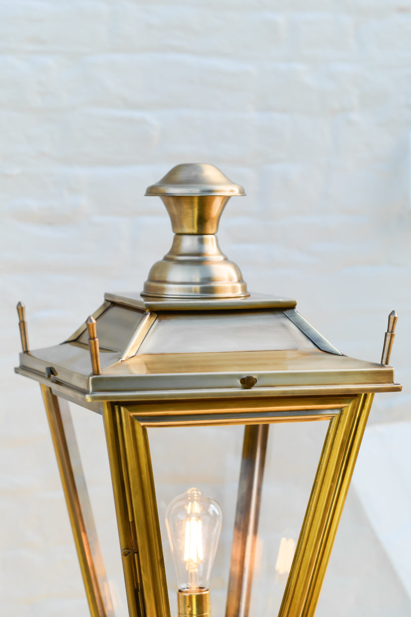 The apex of the lantern apex