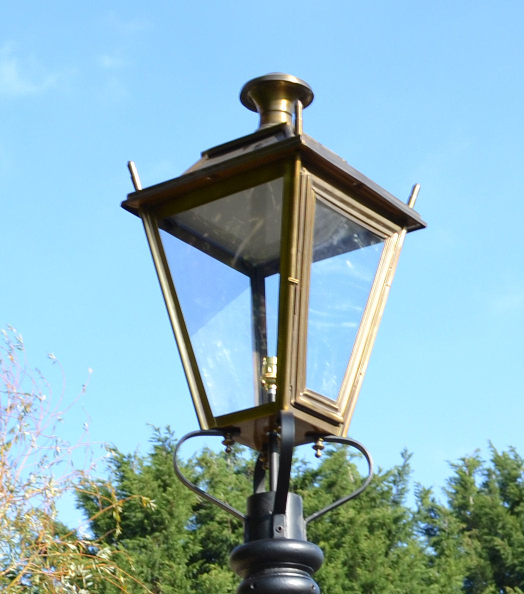 75cm Antique Brass Dorchester Lantern