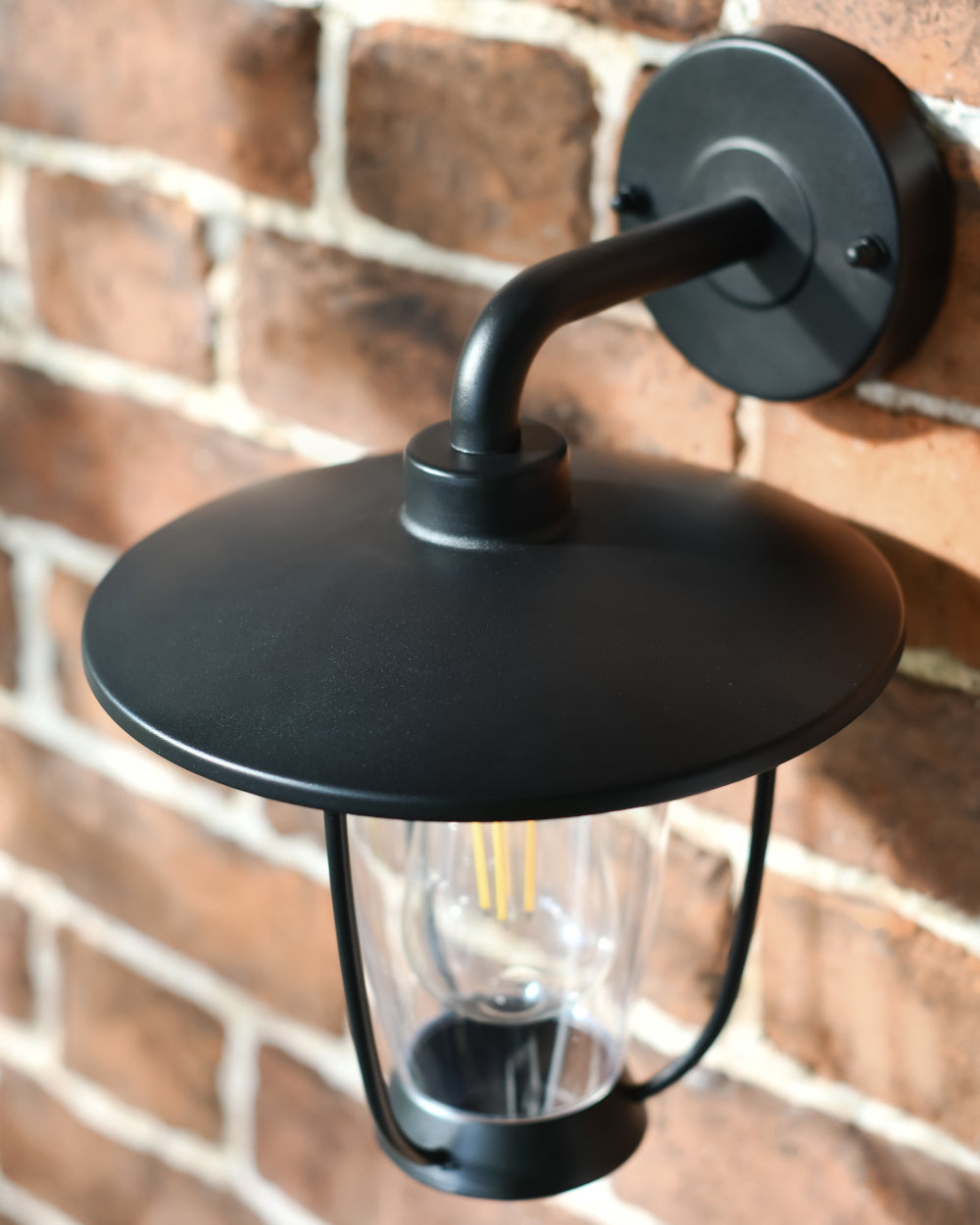Birdseye view of the exterior light