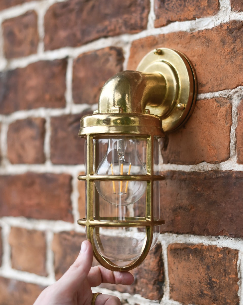 whitby wall light scale