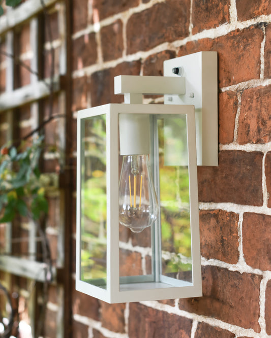 Modern top-fix wall light