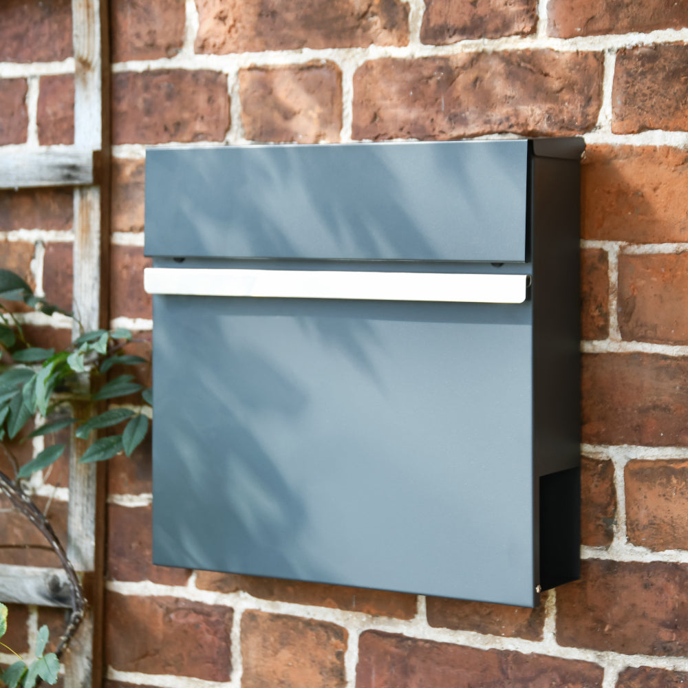 Wall-mounted post box