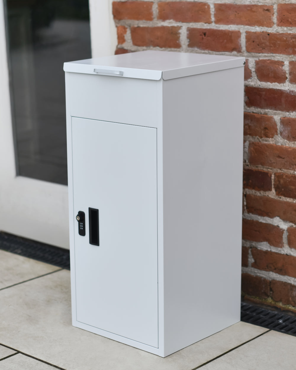 White post box