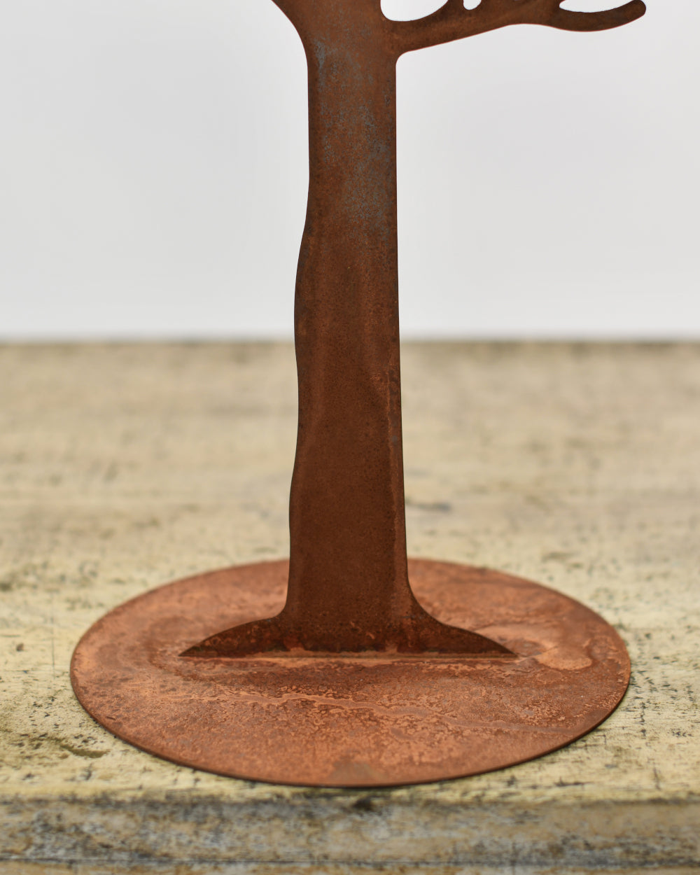 Silhouette with a sturdy base 