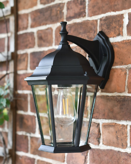 Hexagonal wall light 
