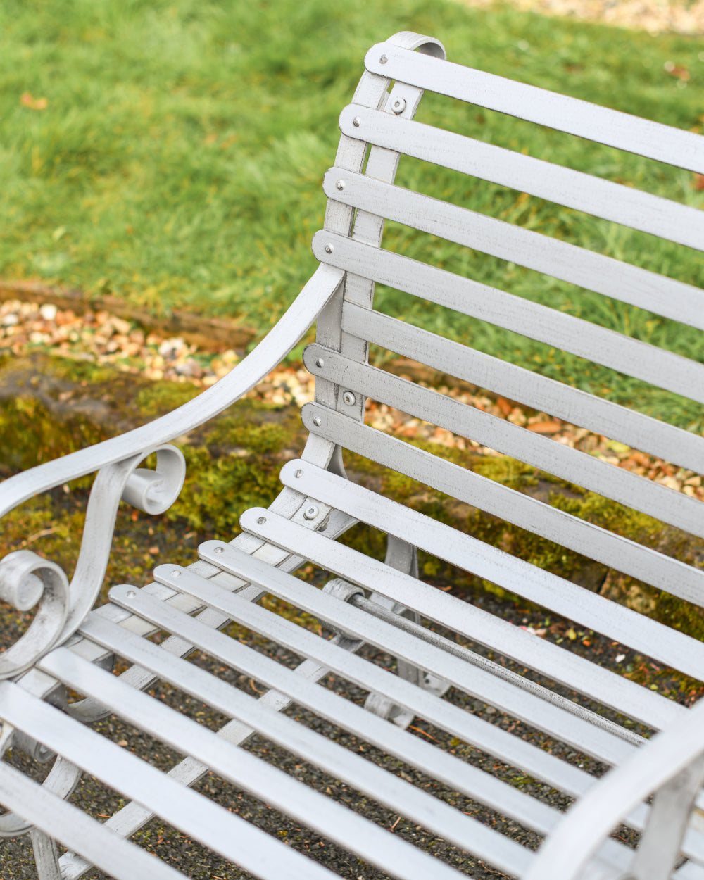 Grey outdoor chair 