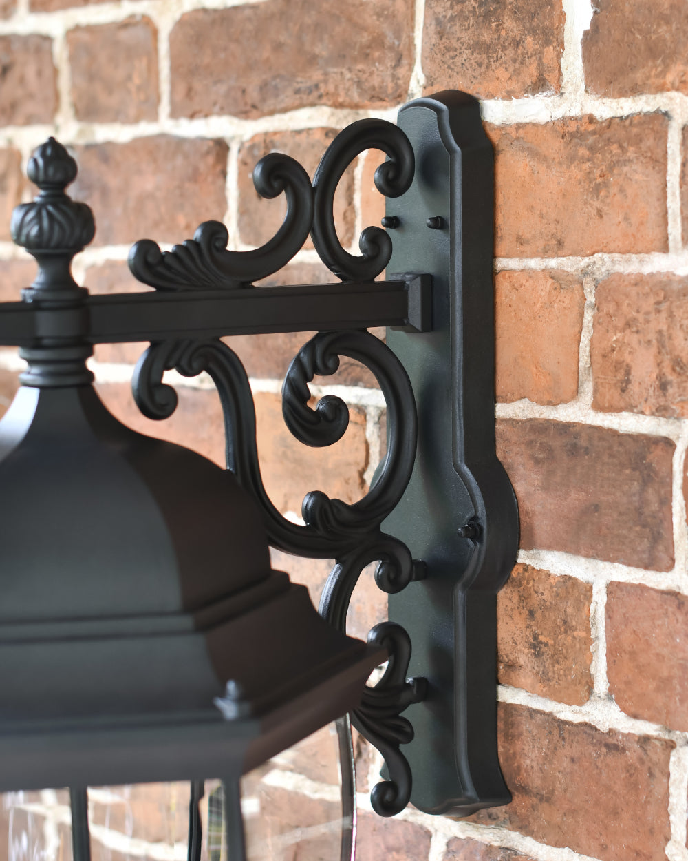Ornate top-fix wall bracket 