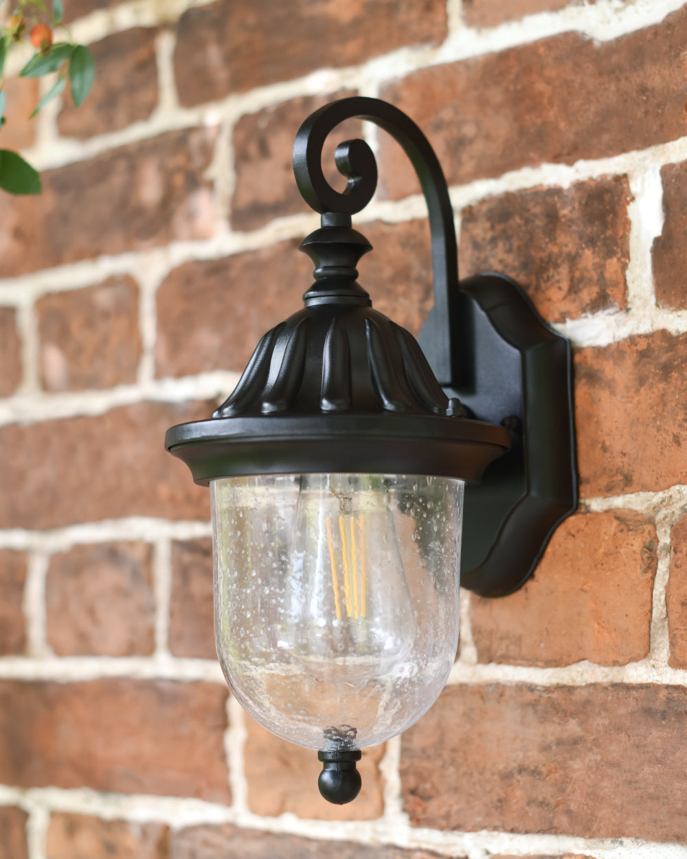 Black wall light 